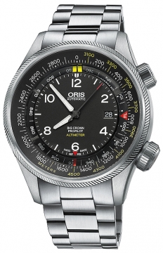 Buy this new Oris Big Crown ProPilot Altimeter with Meter Scale 47mm 01 733 7705 4164-07 8 23 19 mens watch for the discount price of £2,635.00. UK Retailer.